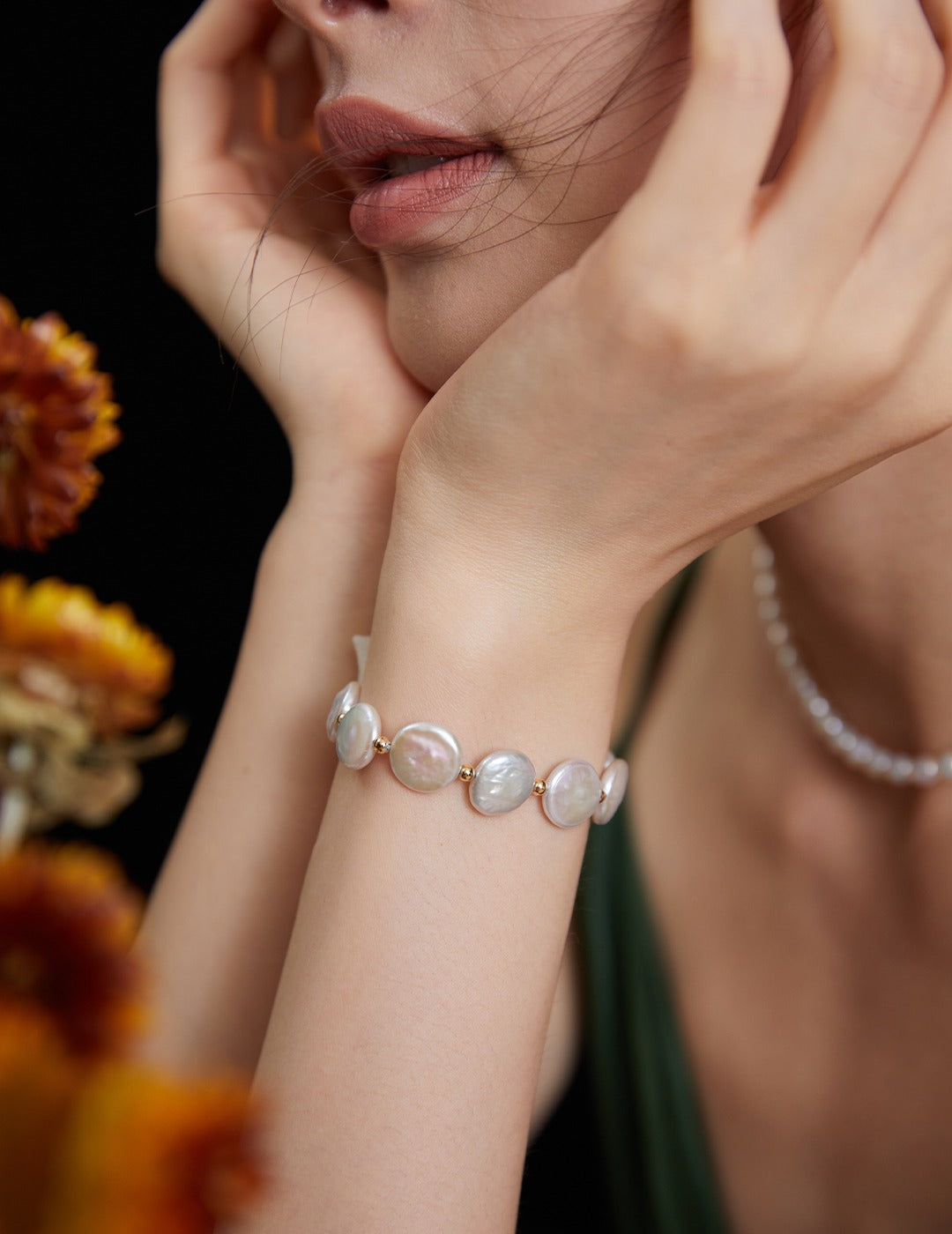 Baroque Pearls Bracelet for Woman