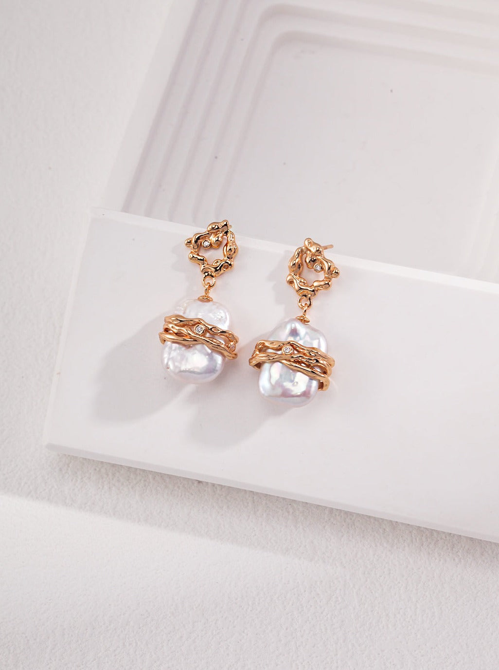 Baroque Pearl Earrings